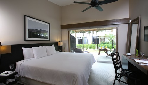 Habitación estándar doble, vistas al jardín