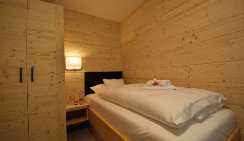 Habitación individual, 1 cama individual, vistas parciales al lago