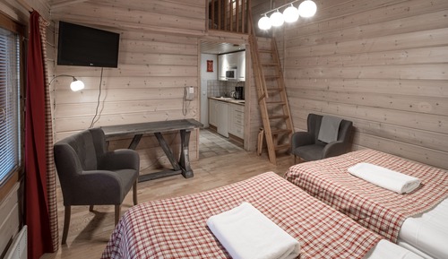Chalet estándar, sauna (For 4 persons)