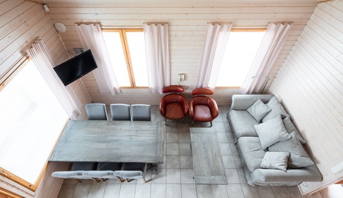 Chalet Deluxe, 3 habitaciones, sauna, vistas al río