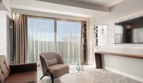 Apartamento Deluxe, vistas parciales al mar