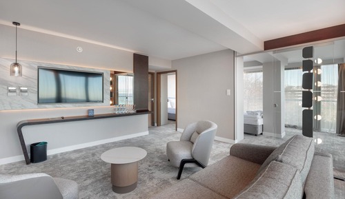 Apartamento exclusivo, 2 habitaciones, vistas al mar