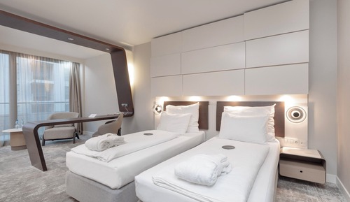Habitación con 2 camas individuales