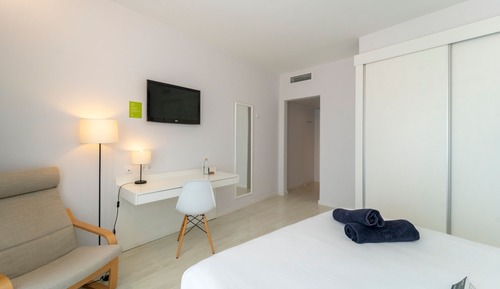 Habitación superior, vistas al mar