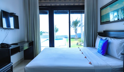 Villa de lujo, 2 habitaciones, piscina privada, vistas a la playa