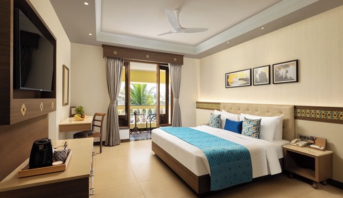 Habitación Deluxe, 1 cama de matrimonio grande, vistas al jardín