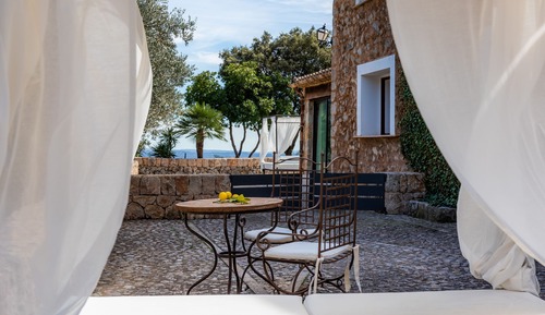 Suite clásica, terraza