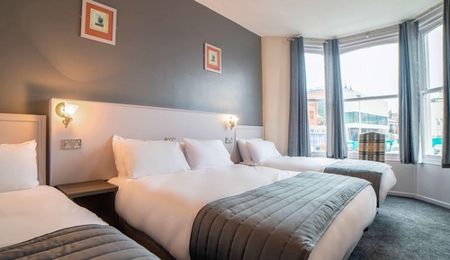 Habitación estándar, varias camas, no fumadores