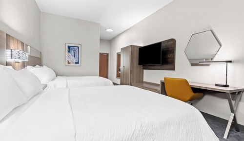 Habitación estándar, 2 camas de matrimonio