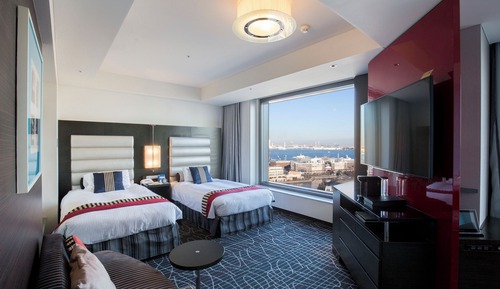 Habitación Deluxe, vistas a la bahía (Corner Room, Non-Smoking, For Four)
