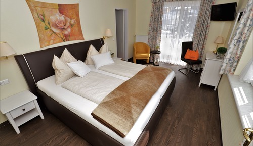 Habitación doble, vistas al jardín
