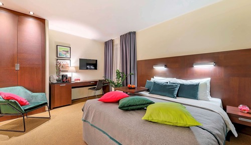 Habitación estándar, 1 cama doble con sofá cama, accesible para personas con discapacidad