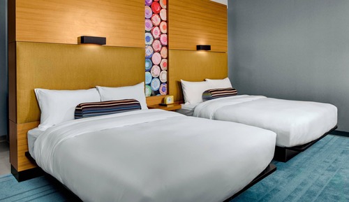 aloft Room, Habitación, 2 camas de matrimonio, no fumadores
