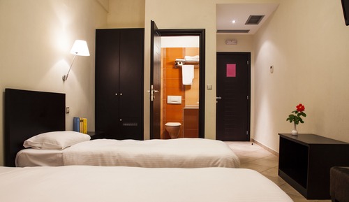 Habitación Deluxe con 2 camas individuales, balcón