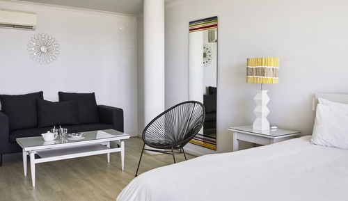 Habitación doble, vistas al mar