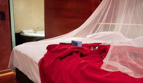 Suite Deluxe, 1 cama de matrimonio grande, bañera de hidromasaje, vistas al jardín
