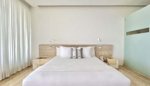 Habitación estándar, 1 cama de matrimonio grande, vistas al mar