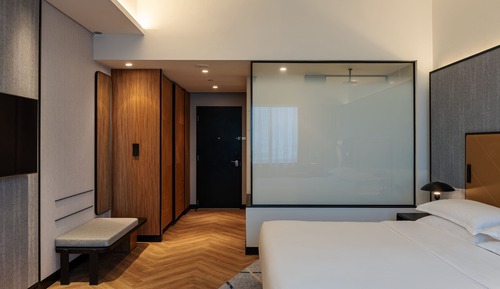 Habitación Deluxe, 1 cama de matrimonio grande, no fumadores, vistas a la ciudad