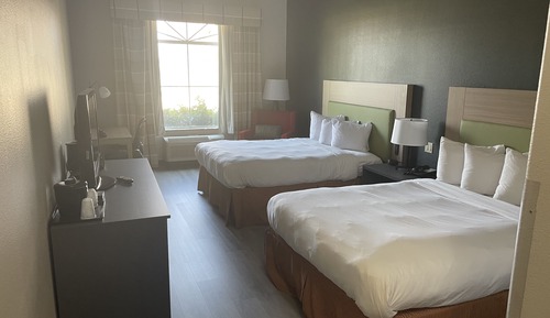 Habitación, 2 camas de matrimonio, accesible para personas con discapacidad, no fumadores