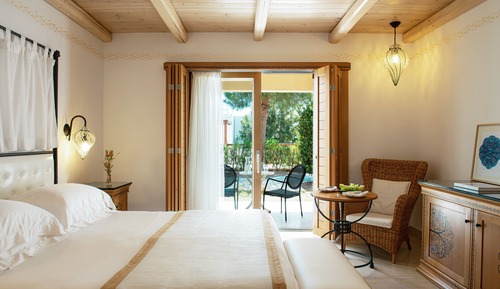 Bungalow, vistas al jardín