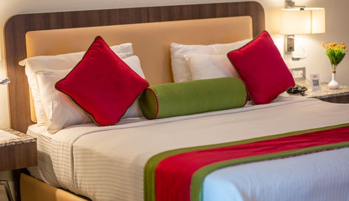 Habitación Deluxe, 1 cama de matrimonio, vistas al jardín