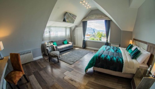 Suite estudio superior, vistas a la bahía