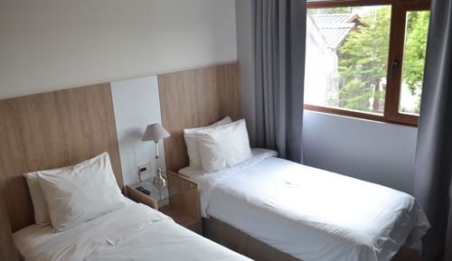 Habitación cuádruple, vistas al canal