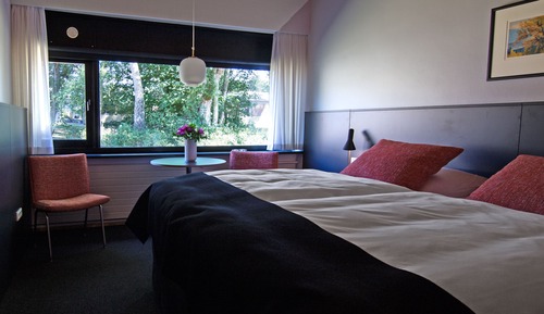 Habitación doble superior, en la zona del jardín