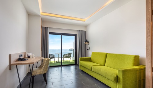 Habitación doble, vistas al mar