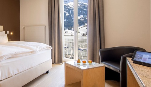 Habitación estándar doble, vistas a la montaña (with Grand Lit)