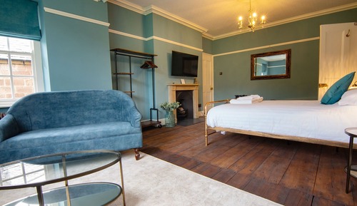 Habitación Deluxe doble, 1 cama de matrimonio grande, vistas al jardín