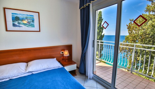 Apartamento superior, 1 habitación, vistas al mar (2+2)
