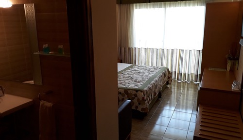 Habitación individual Deluxe, 1 habitación, balcón, vistas al mar