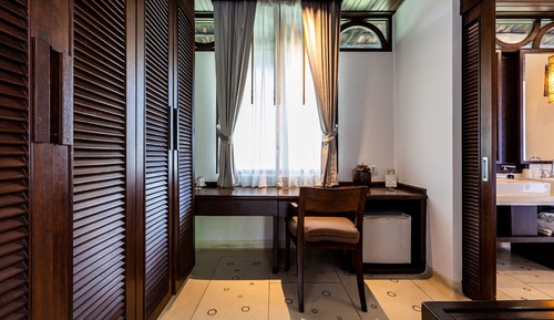 Villa Deluxe, en la zona del jardín