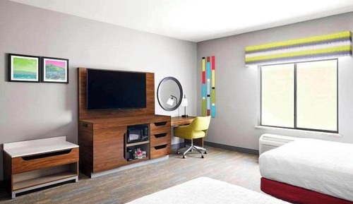 Habitación, 2 camas de matrimonio, accesible para personas con discapacidad, no fumadores