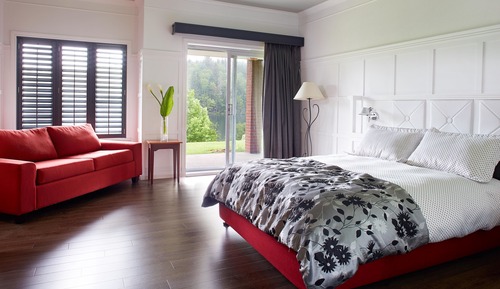 Habitación estándar, varias camas, vistas al lago (Pavillon)
