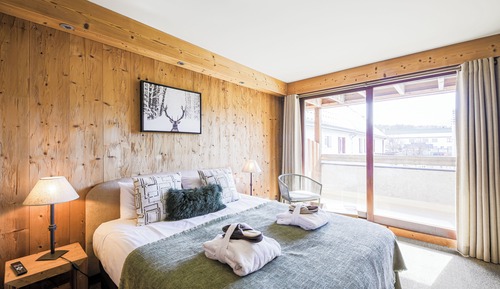 Habitación Confort con 1 cama doble o 2 individuales (montagne)