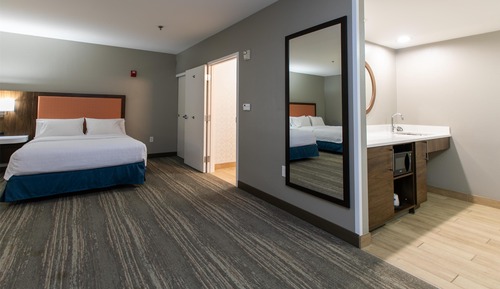 Habitación, 2 camas de matrimonio, accesible para personas con discapacidad, no fumadores