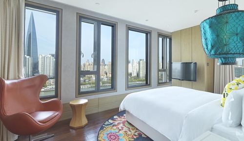 Habitación estándar, 1 cama de matrimonio grande, vistas al río