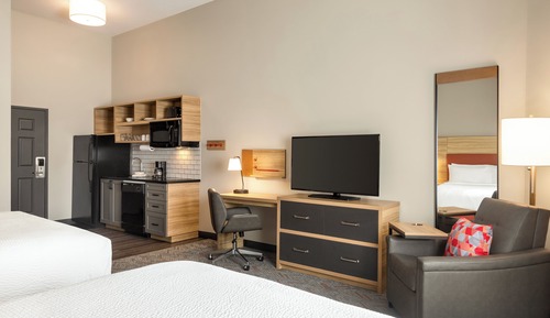 Suite estudio, 2 camas de matrimonio