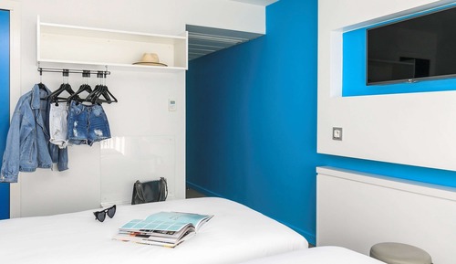 Habitación estándar, 2 camas individuales, balcón