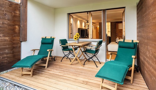 Suite familiar, 1 habitación, patio, vistas al jardín