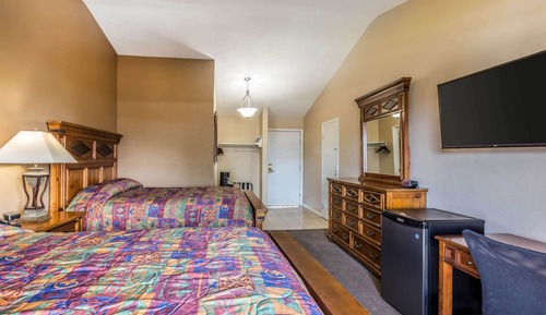 Habitación estándar, 2 camas de matrimonio, no fumadores, balcón