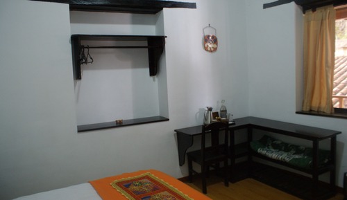 Habitación doble, vistas al jardín