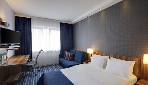 Habitación estándar, 1 cama de matrimonio con sofá cama