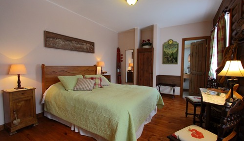 Habitación Deluxe doble, baño privado, vistas al jardín (Chamonix)