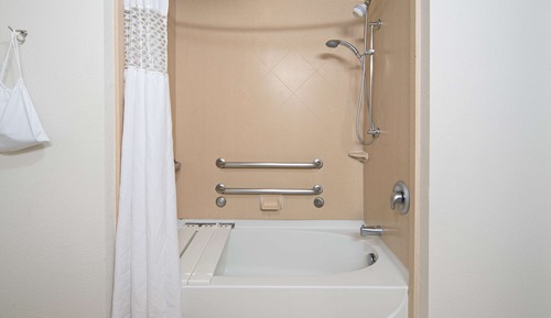 Habitación, 1 cama de matrimonio grande, accesible para personas con discapacidad (3x3 Shower)