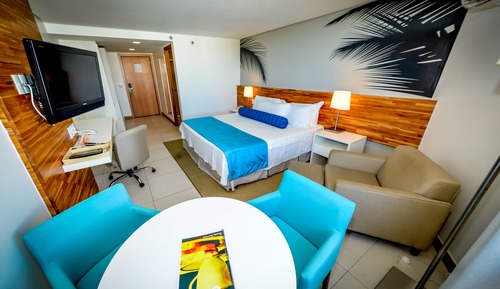 Suite, 1 cama de matrimonio grande, no fumadores, frente al mar