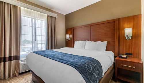 Suite, 1 cama de matrimonio grande con sofá cama, no fumadores (Efficiency)