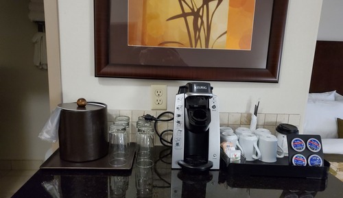Habitación, 2 camas de matrimonio, no fumadores, frigorífico y microondas